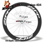 Bicycle Wheels Rim Decal Stickers for ZIPP rim size 24/30/35/38/45/50/55/58/60/76/80/88mm